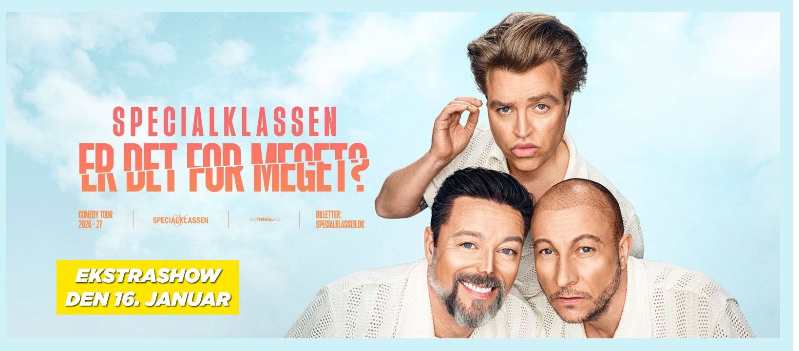 EKSTRA - Specialklassen - ER DET FOR MEGET? 16. januar kl. 20:00